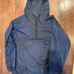 Old Navy Blue Windbreaker anorak medium Y2K